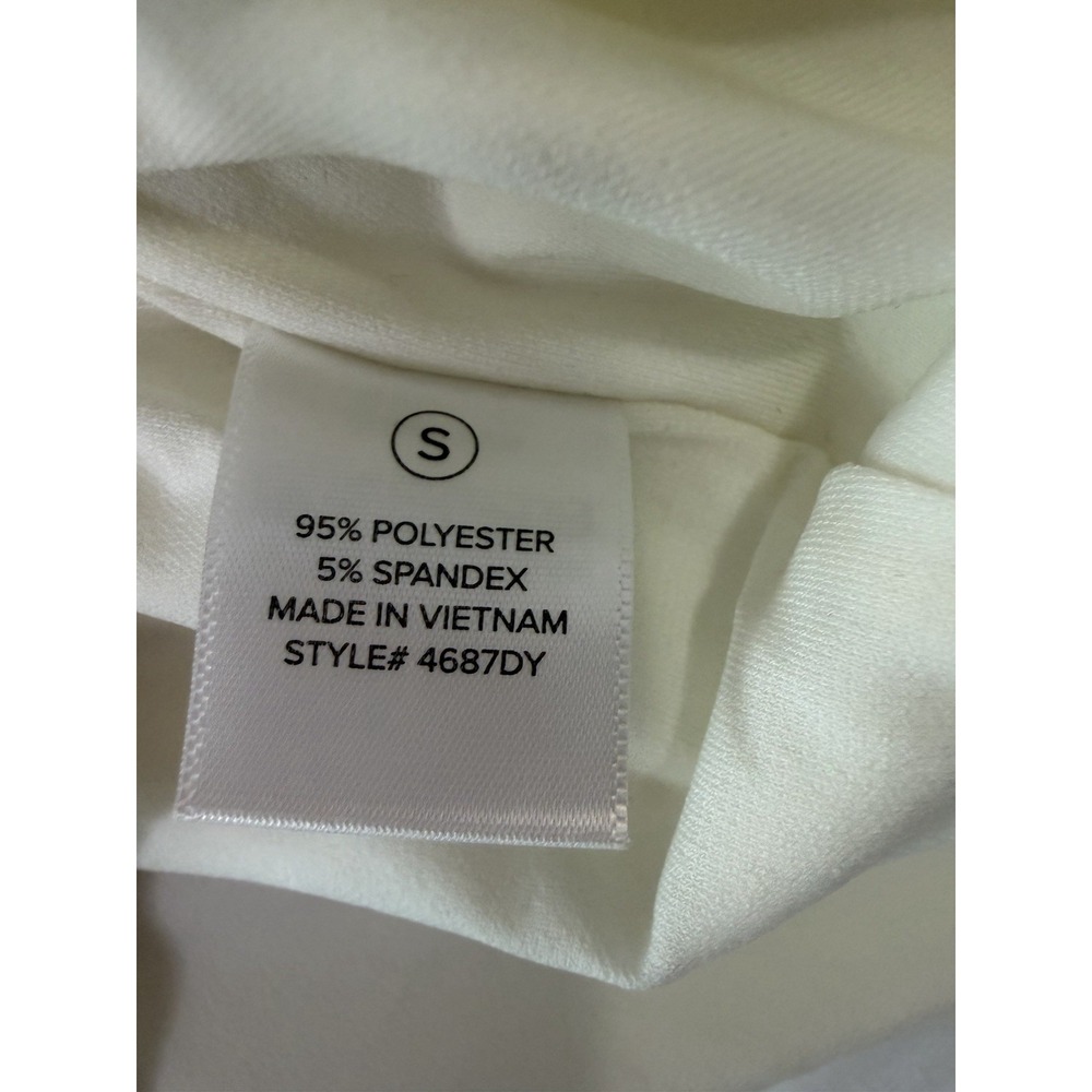 Fashion Nova Sweet Talker Ivory Mini Dress Bodycon Spaghetti Strap S NWT - Picture 5 of 8